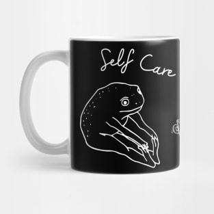 Self Care Frog Mug